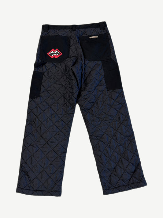 Chrome Hearts Matty Boy Quilted Double Knee Carpenter Pants