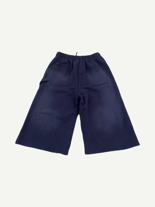 Happy Memories Don't Die HMDD Navy Crystals 3/4 Sweat Shorts