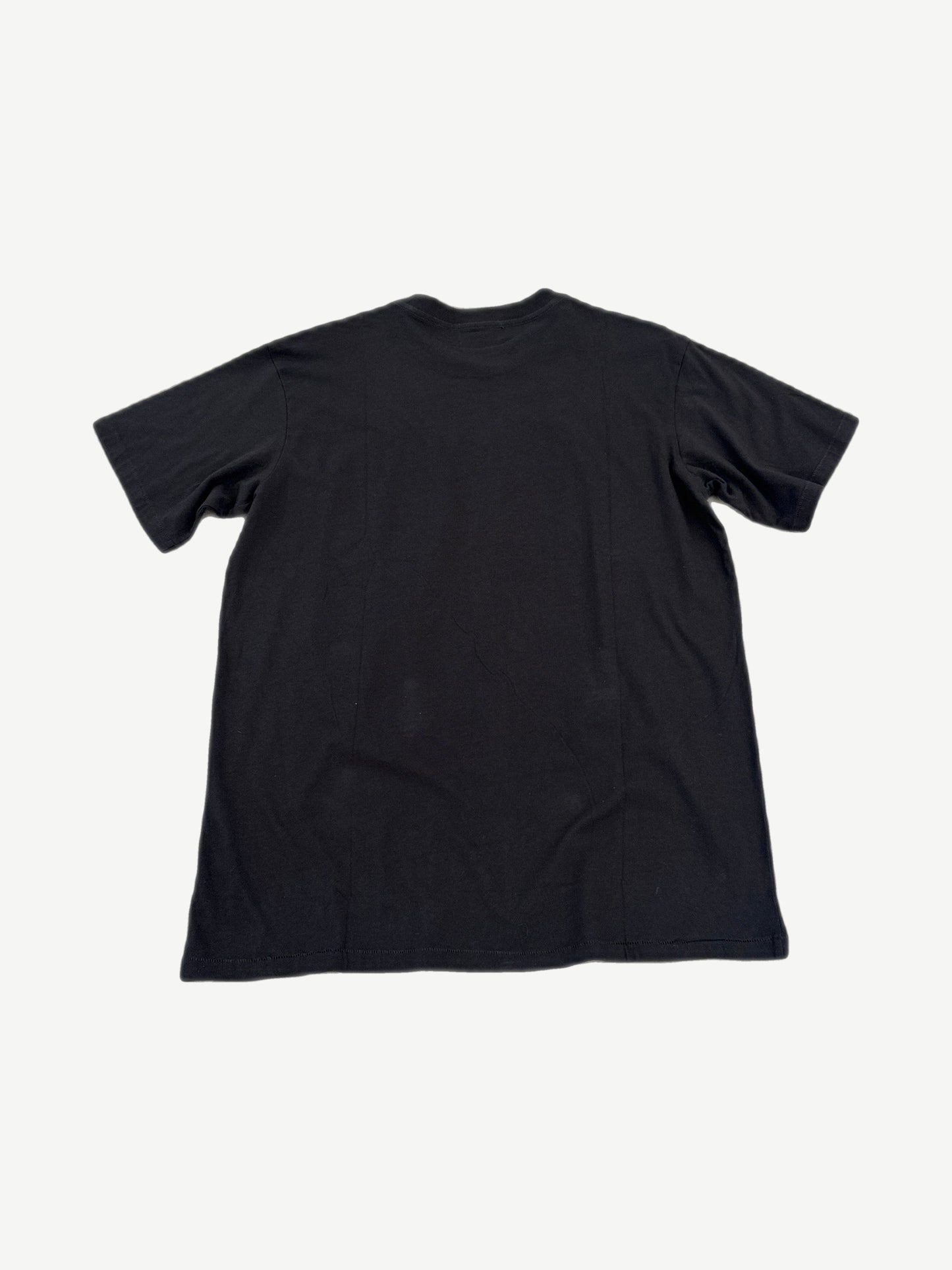Enfants Riches Deprimes Italian Romance tee back view in gray showing relaxed fit and clean panel.