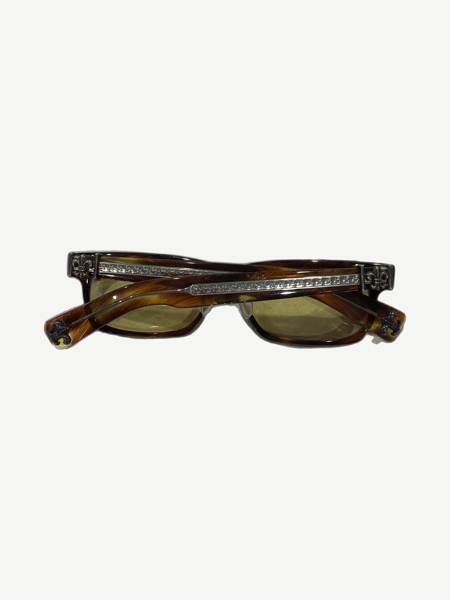 Chrome Hearts Brown Splat Sunglasses