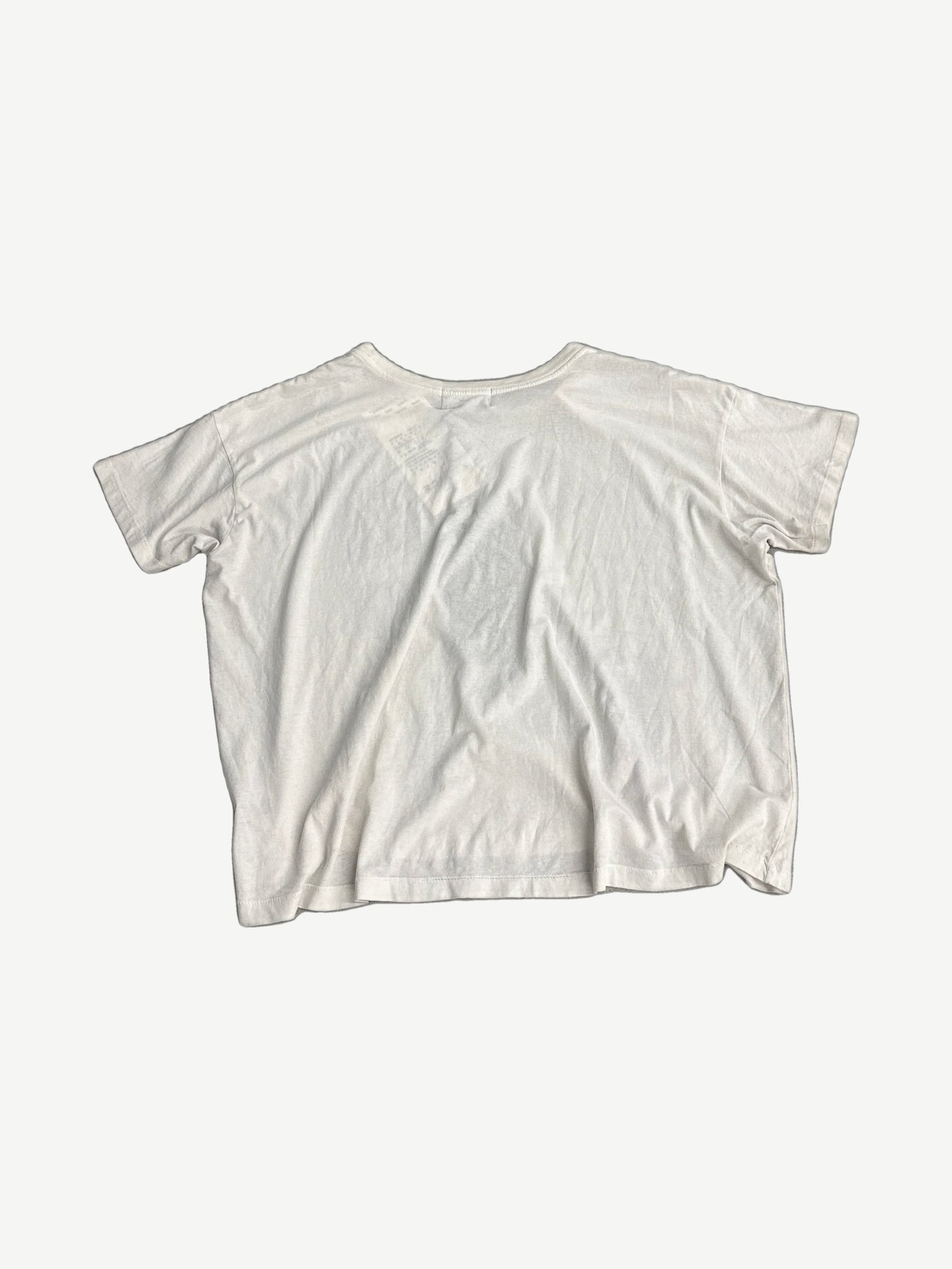 Enfants Riches Deprimes Keep Her Quiet tee back with bold black distressed slogan text print across.