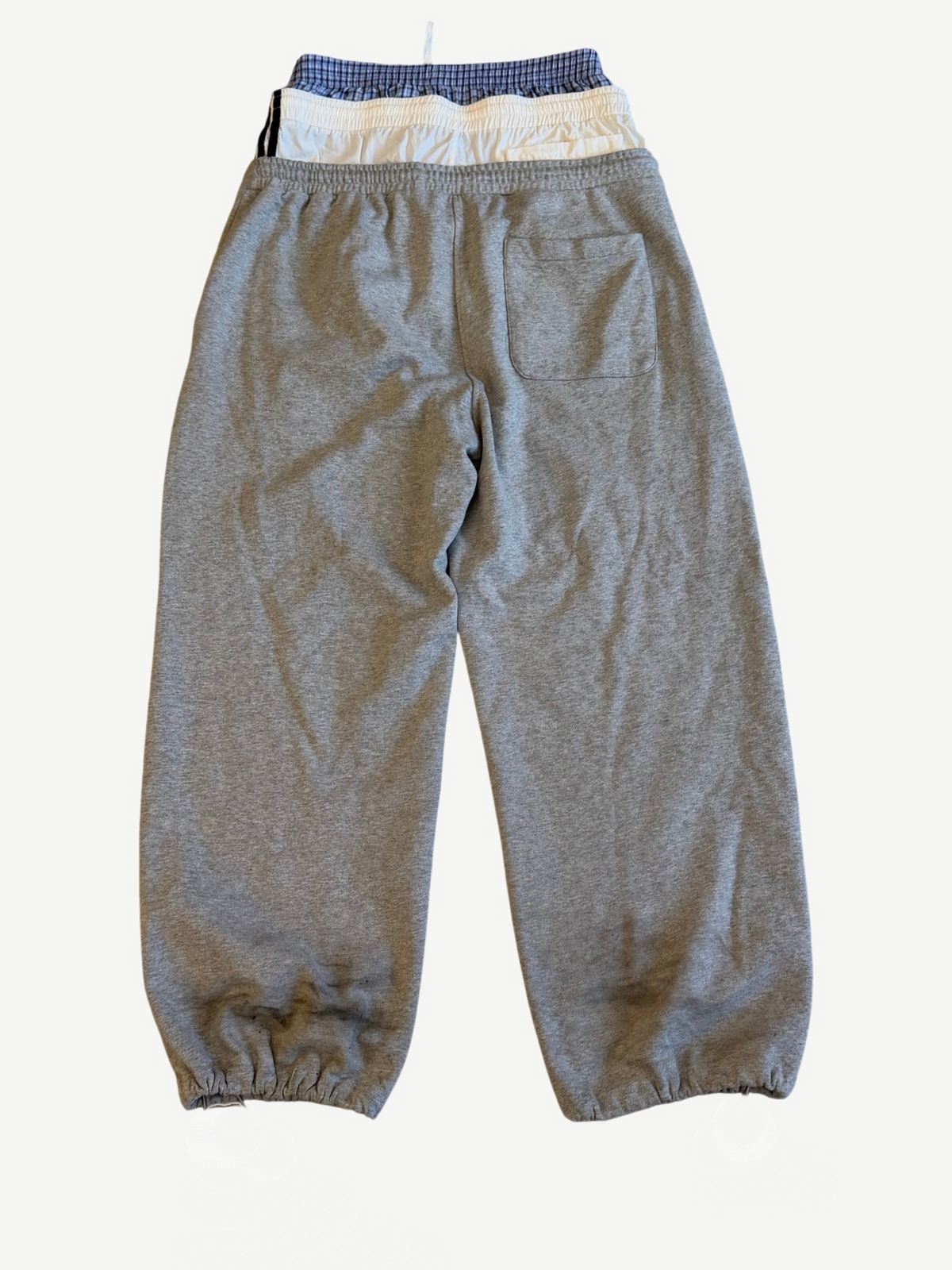 Project G/R Melange Grey 3 Layered Sweatpants