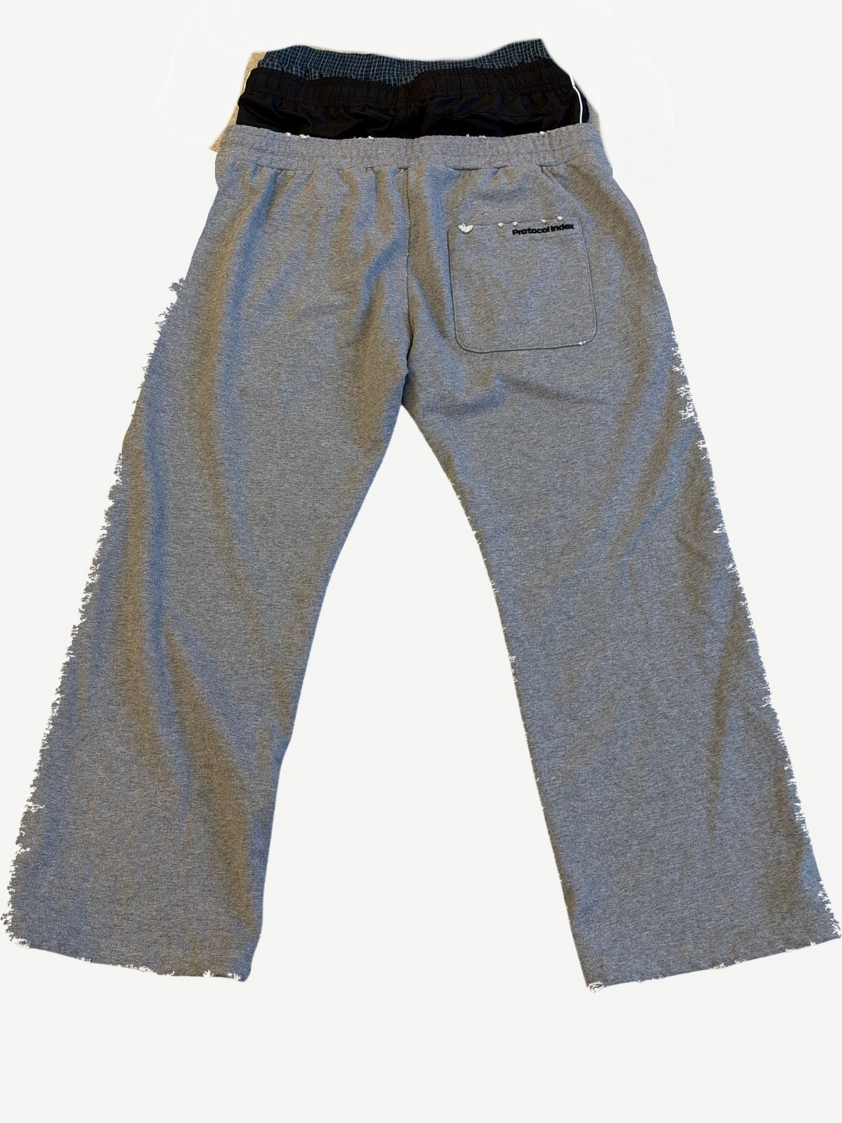Protocol Index Retro Melange Grey 3 Layered Sweatpants