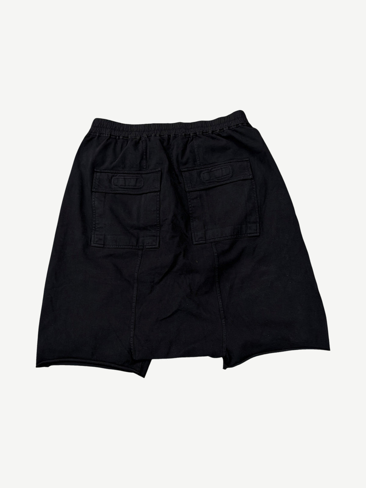 Rick Owens Black Pods Shorts