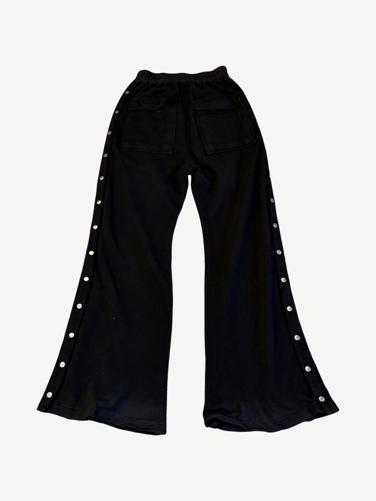 Rick Owens DRKSHDW Black Cotton Pusher Sweatpants