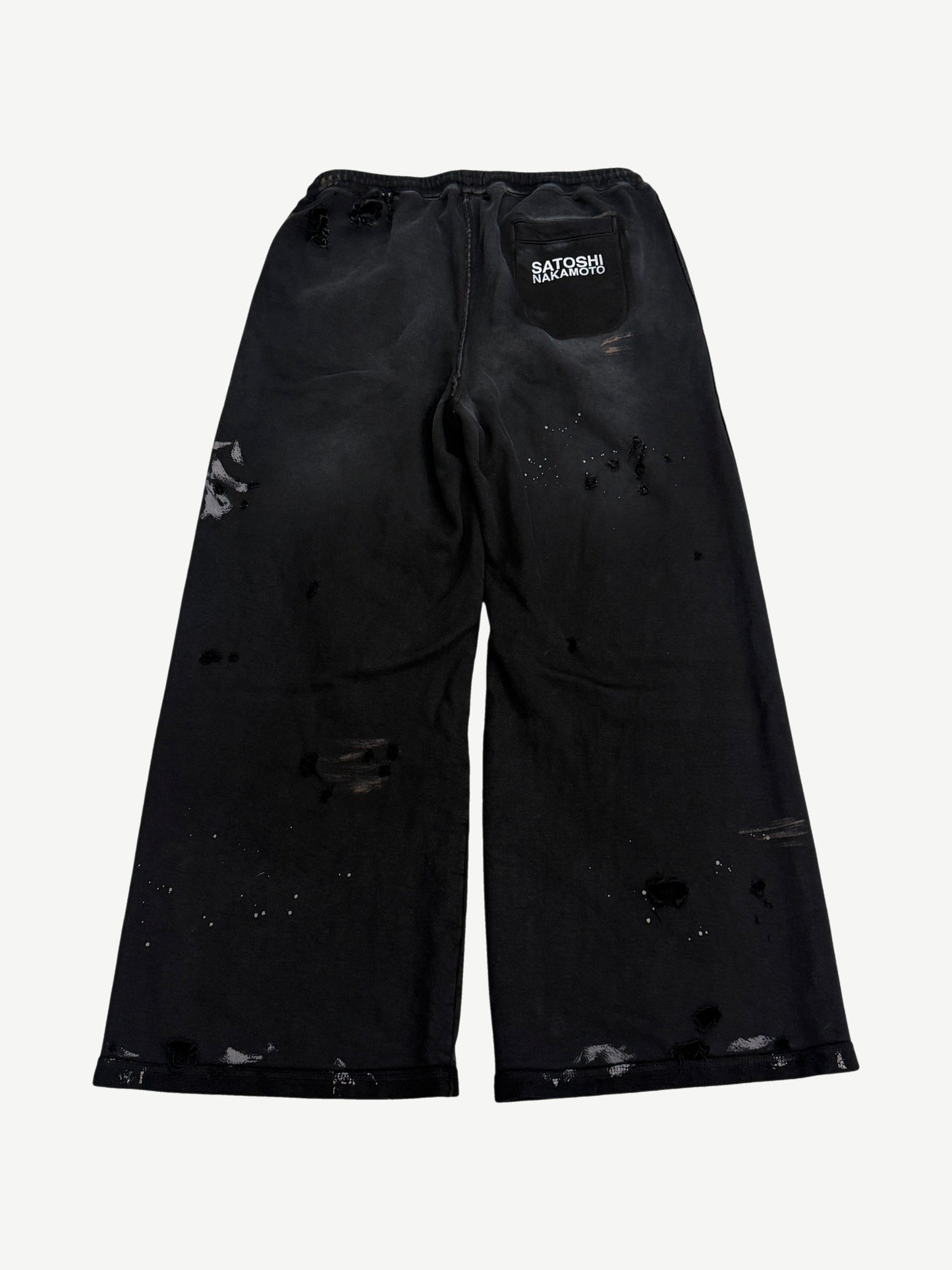 Satoshi Nakamoto Black Luke Fleece Sweatpants