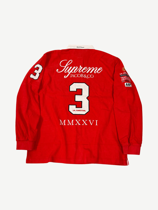 Supreme La Martina Red Rugby