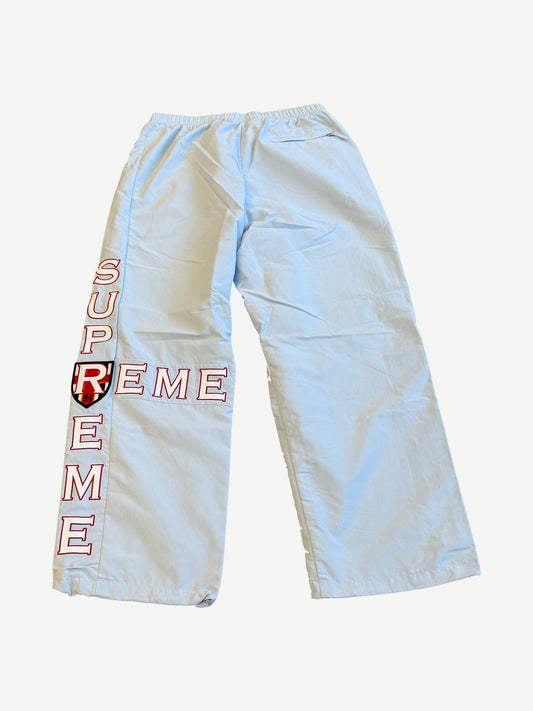 Supreme Light Blue Cross Track Pants