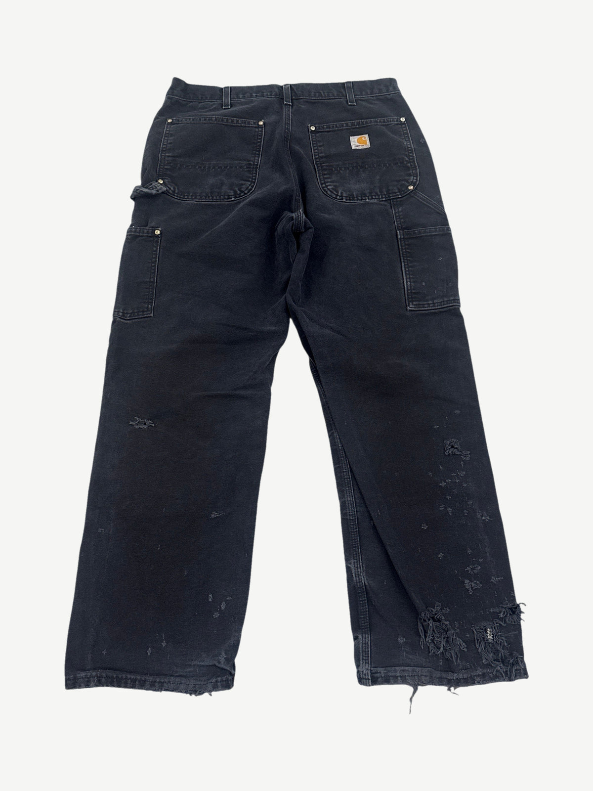 Vintage Black Carhartt Double Knee Carpenter Pants
