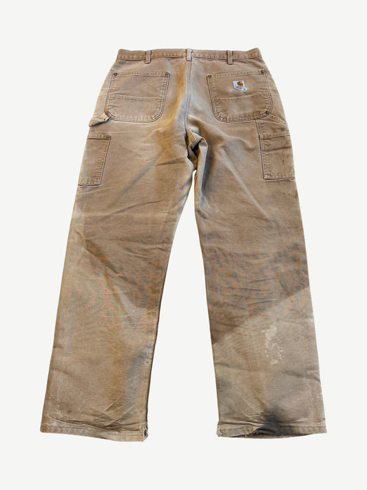 Vintage Carhartt Light Tan Double Knee Carpenter Pants