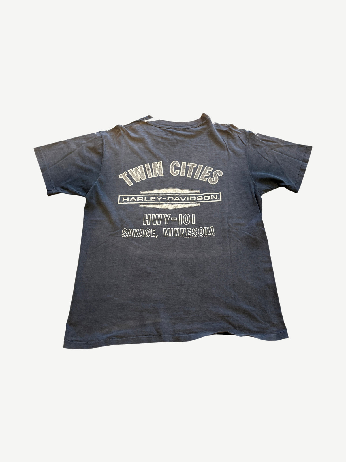 Vintage Faded Harley Davidson Owner Tee