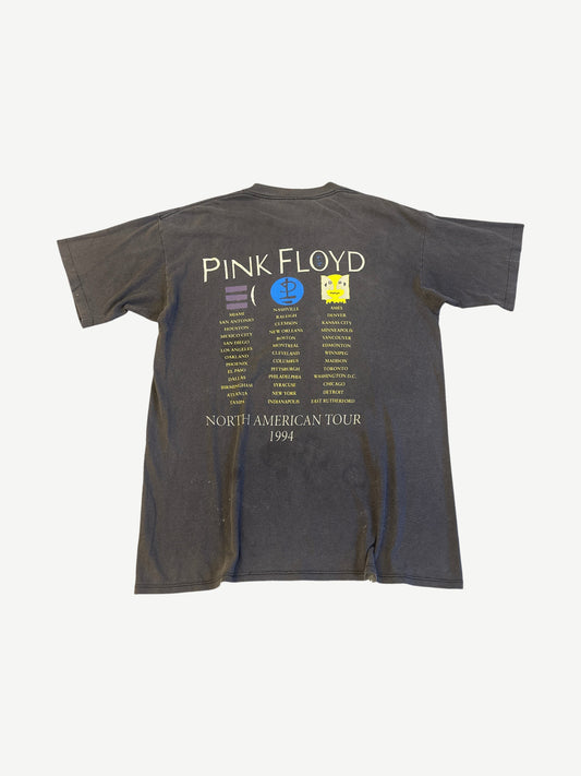 Vintage Faded Pink Floyd The Division Bell Tour Tee