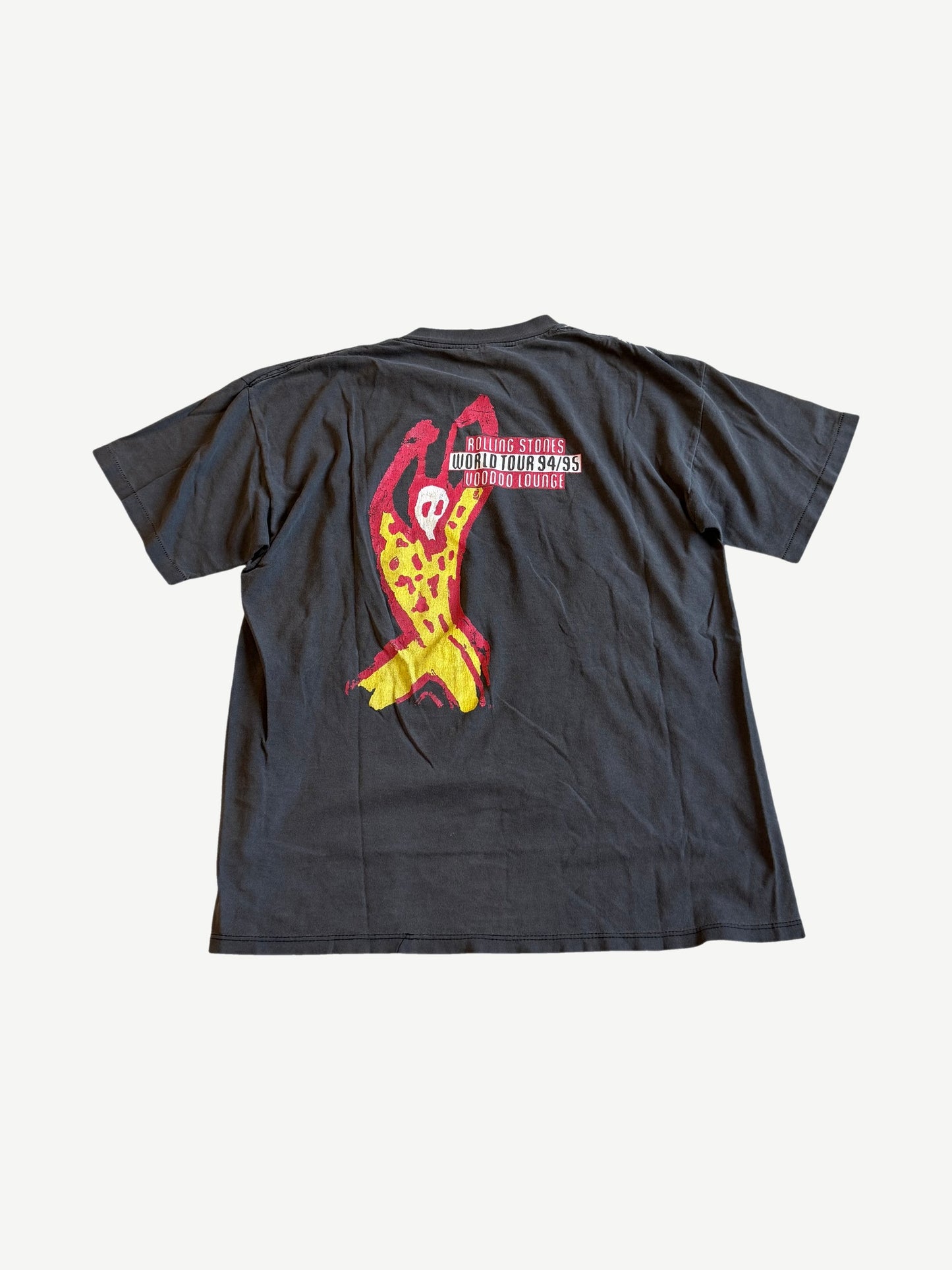 Vintage Faded Rolling Stones Voodoo Lounge World Tour Tee