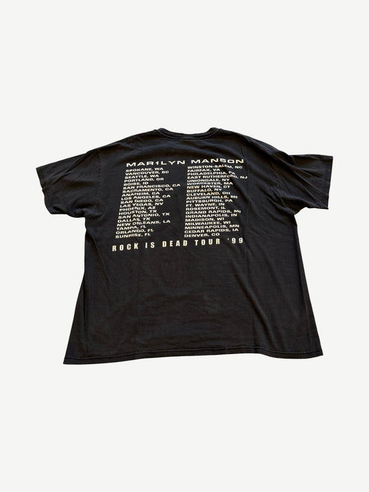 Vintage Marilyn Manson Rock Is Dead Tour Tee