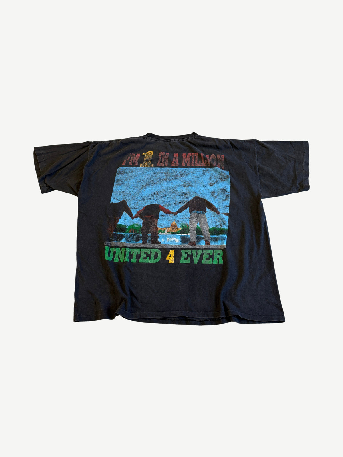 Vintage Million Man March Washington DC Tee