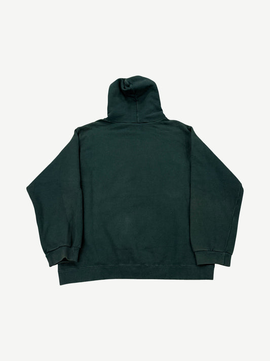 Vintage Nike Forest Green Center Swoosh Hoodie