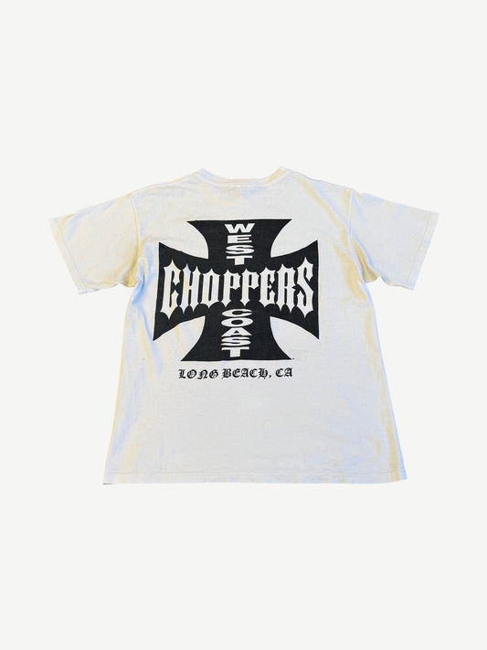 Vintage White West Coast Choppers Tee