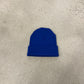 Chrome Hearts Blue Script Logo Beanie