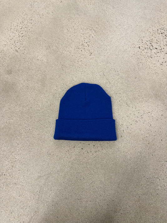 Chrome Hearts Blue Script Logo Beanie