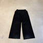 Rick Owens DRKSHDW Black Corduroy Creatch Cargo Pants