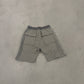 Rick Owens DRKSHDW Melange Grey Pusher Shorts