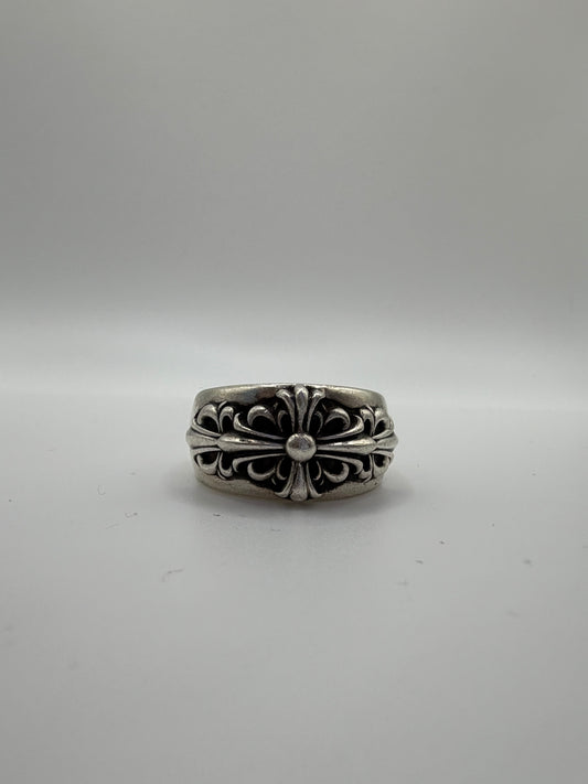 Chrome Hearts Floral Cross Ring