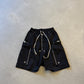Rick Owens DRKSHDW Black Bauhaus Shorts