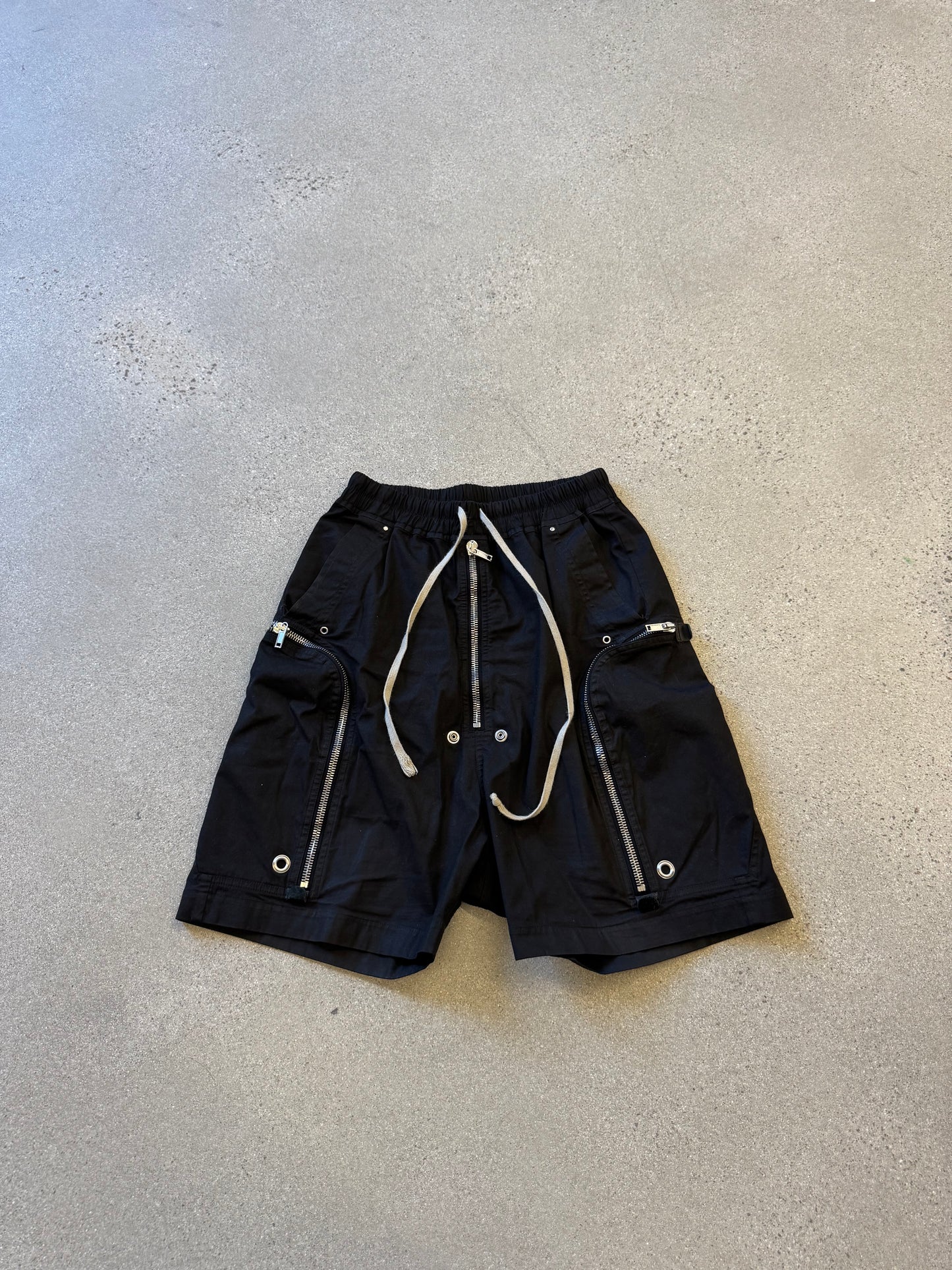 Rick Owens DRKSHDW Black Bauhaus Shorts