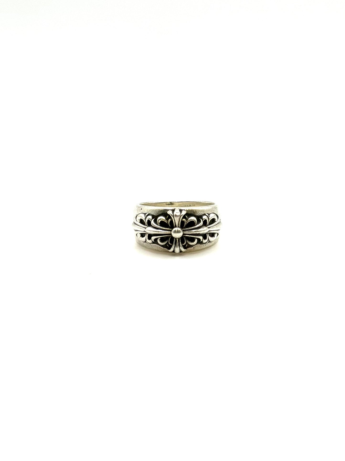 Chrome Hearts Floral Cross Ring