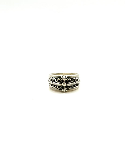 Chrome Hearts Floral Cross Ring