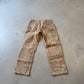 Vintage Dickies Tan Painted Work Pants