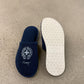 Chrome Hearts Cannes Exclusive Blue Hotel Slippers