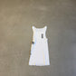 Chrome Hearts White Black T-Bar Logo Tank Top