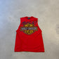Bossi Vintage Red Harley Davidson Cutoff Tee