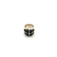 Chrome Hearts Silver Classic Oval Cross Ring