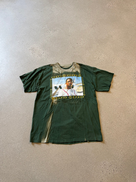 Vintage Bootleg Green Gucci Mane Tee