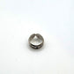 Chrome Hearts Silver Scroll Label Ring