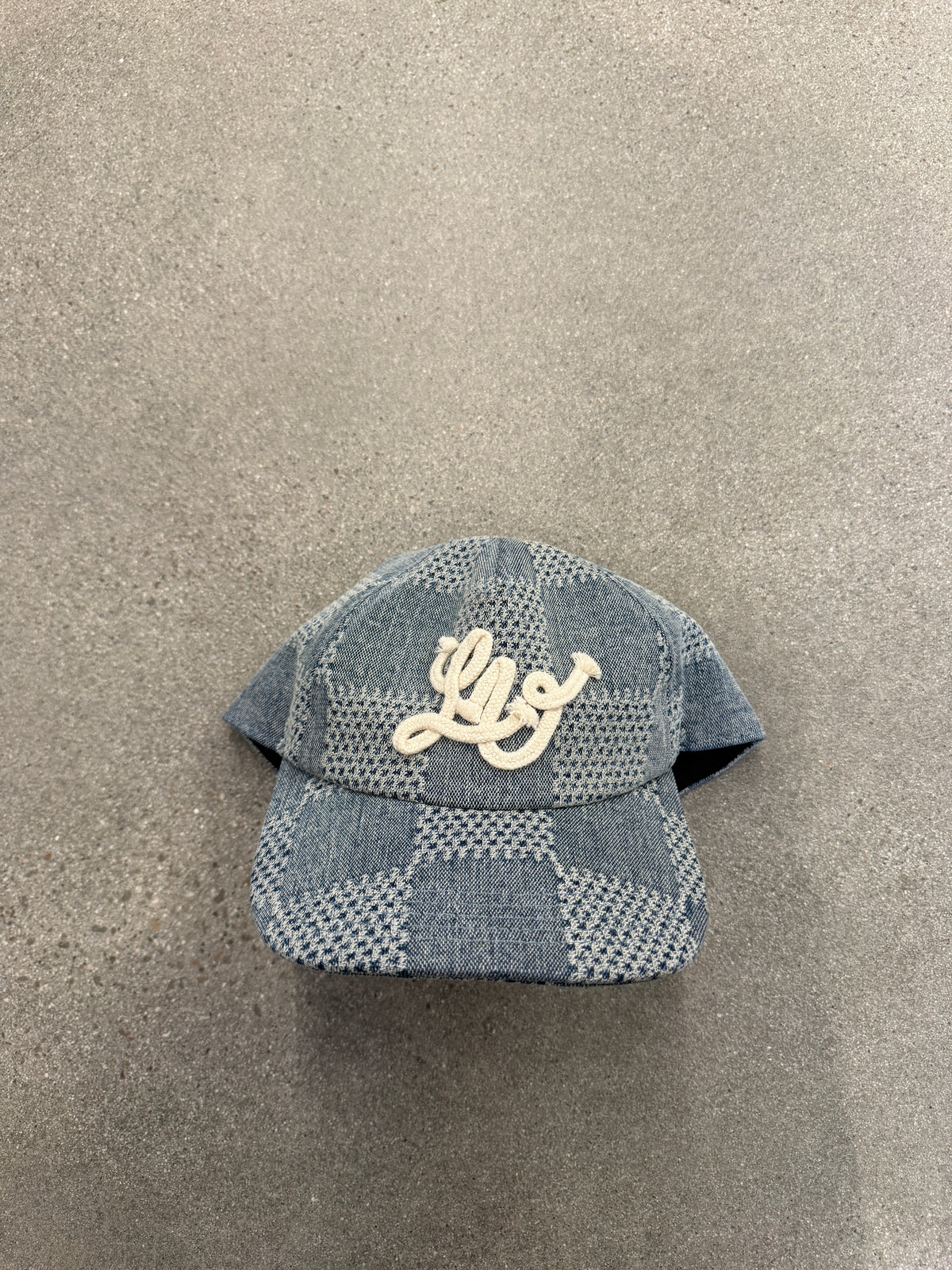Louis Vuitton Damier Denim 3D Cap