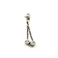 Chrome Hearts Silver Dice Keychain