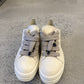 Rick Owens Mainline Milk Leather Jumbo Lace Sneakers