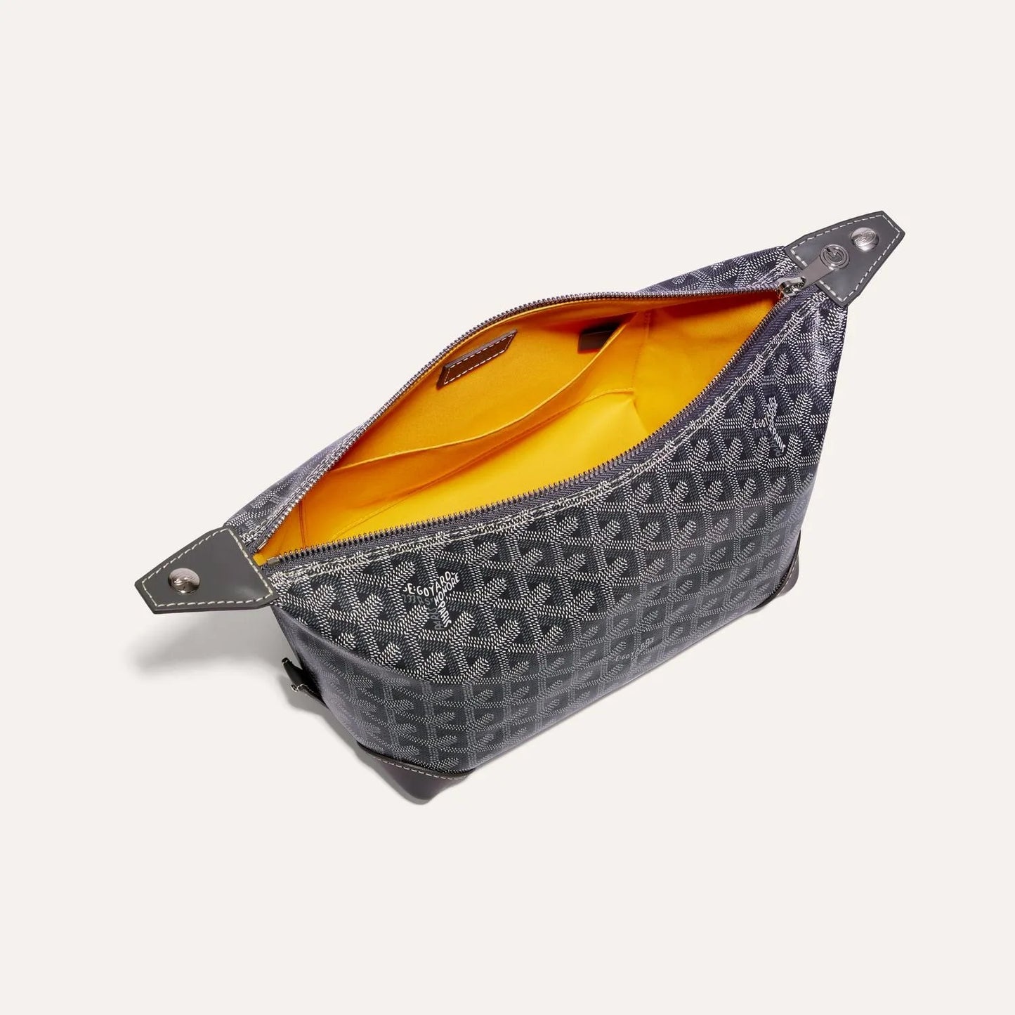 Goyard Gray Bowling 25 Toiletry Bag