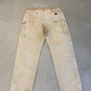 Vintage Tan Carhartt Painted Double Knee Carpenter Pants
