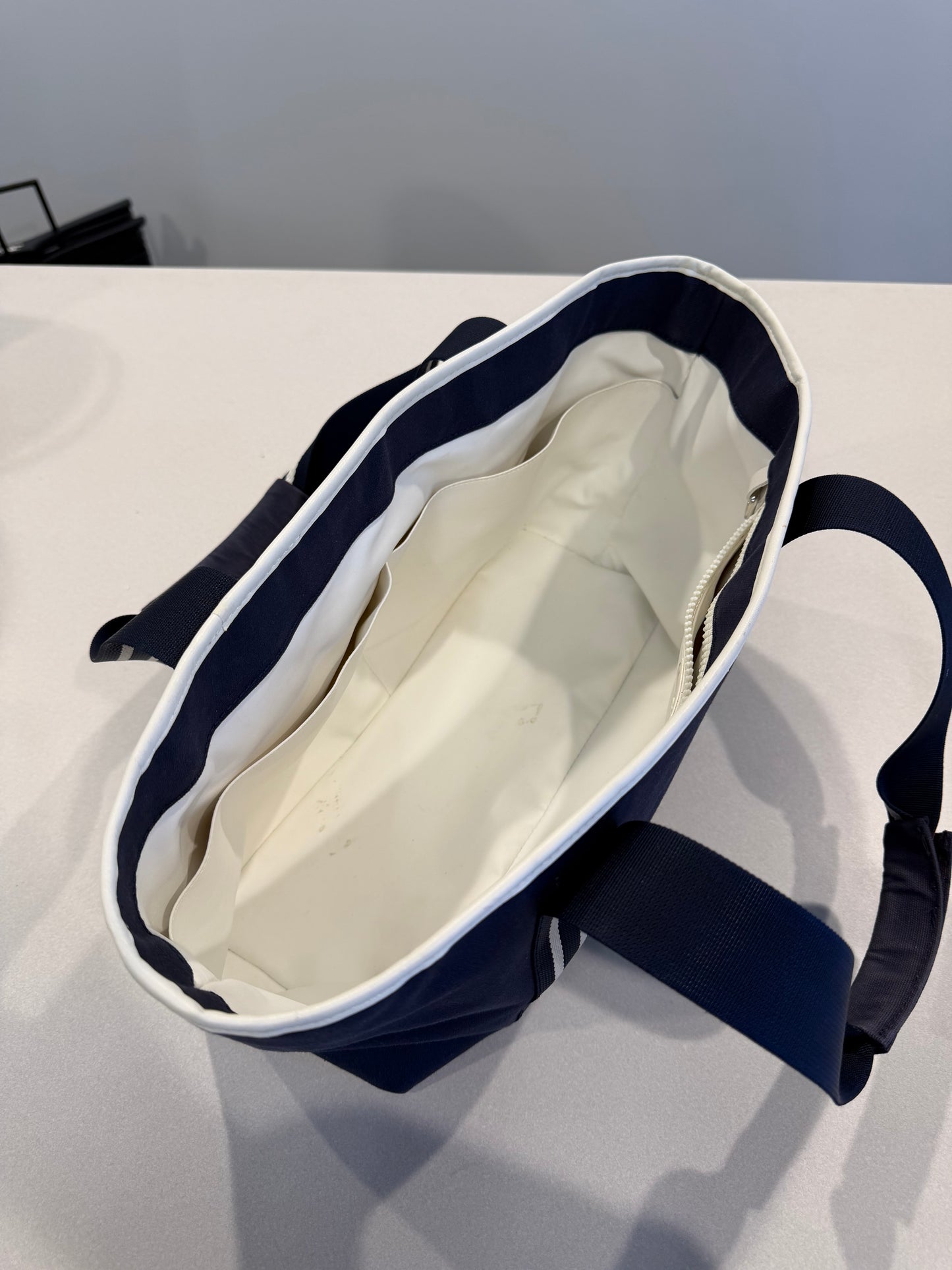 Chanel Navy Blue Sport Ligne Tennis Tote