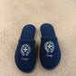 Chrome Hearts Cannes Exclusive Blue Hotel Slippers