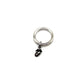 Chrome Hearts Silver Rolling Stones Diamonds Pendant Ring
