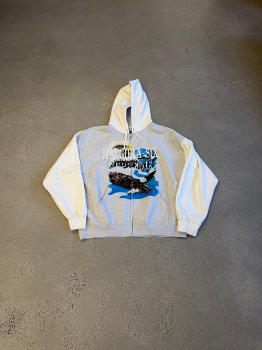 Supreme MM6 Maison Margiela White Eagle Zipup