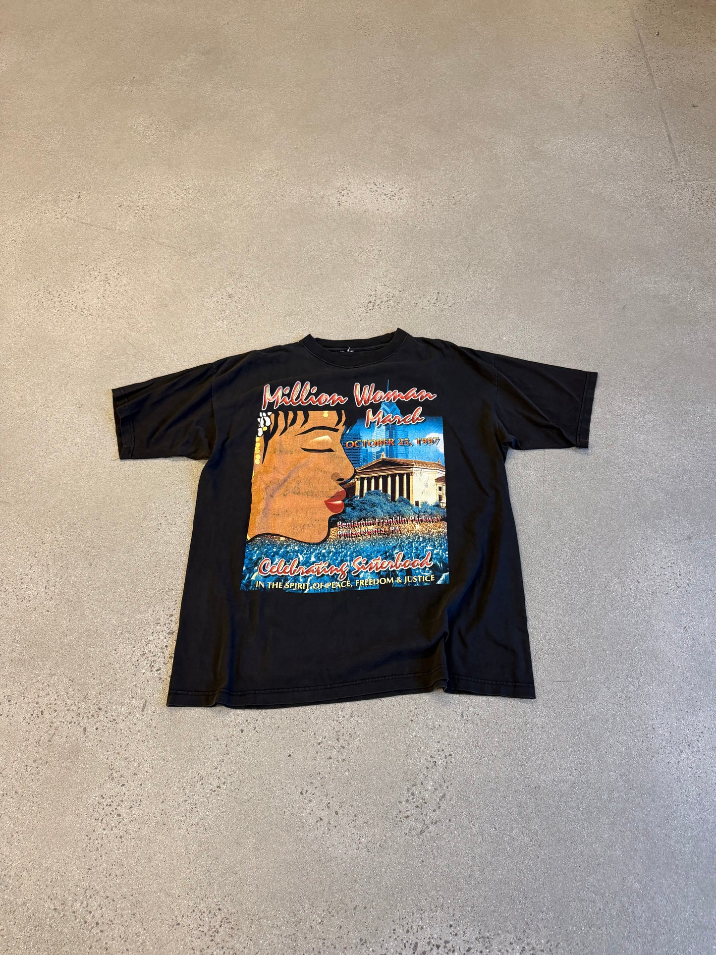 Vintage Million Woman March Sisterhood Tee