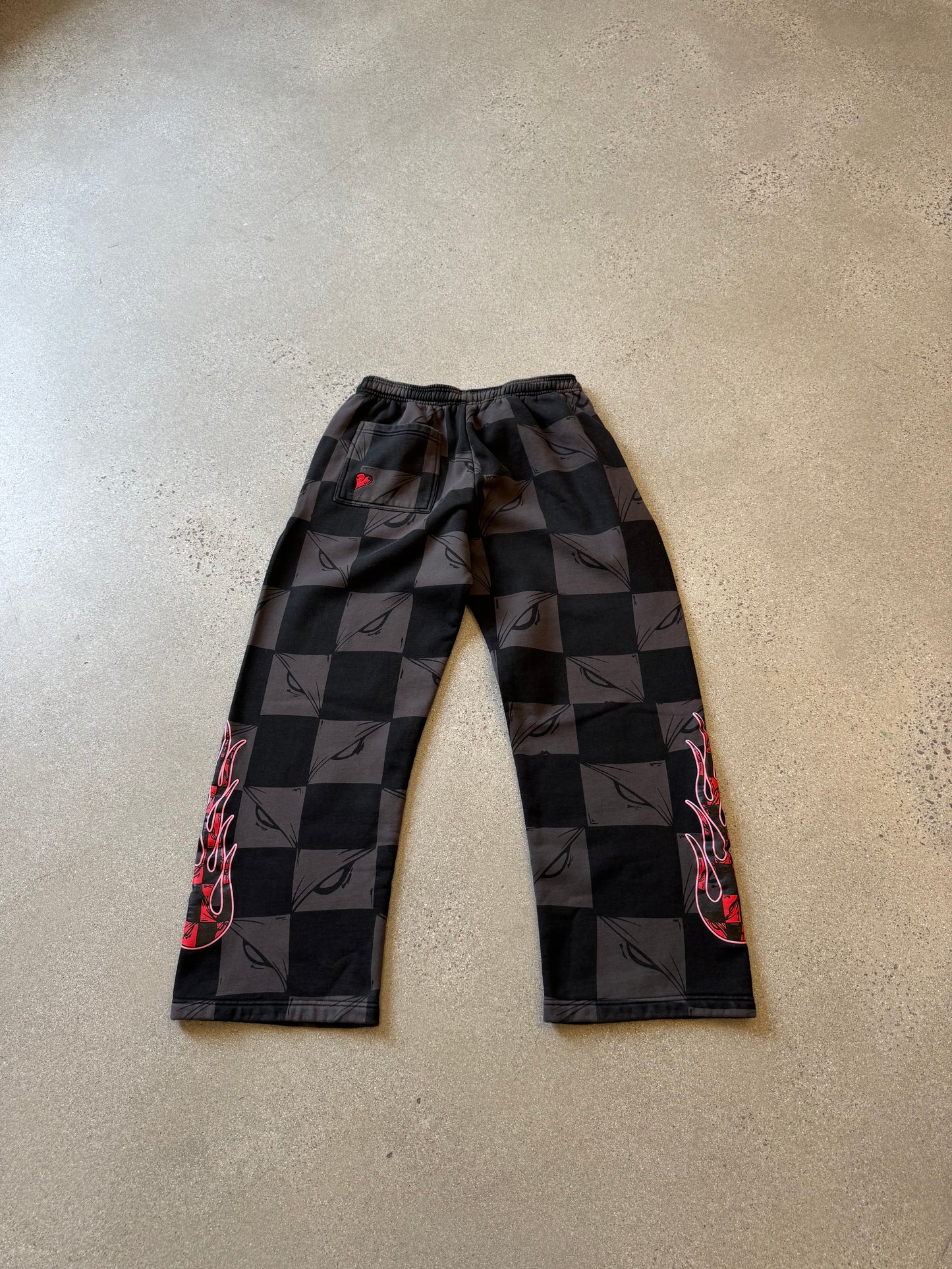 Matty Boy Anti Promo Flame Print 99 Eyes Sweatpants
