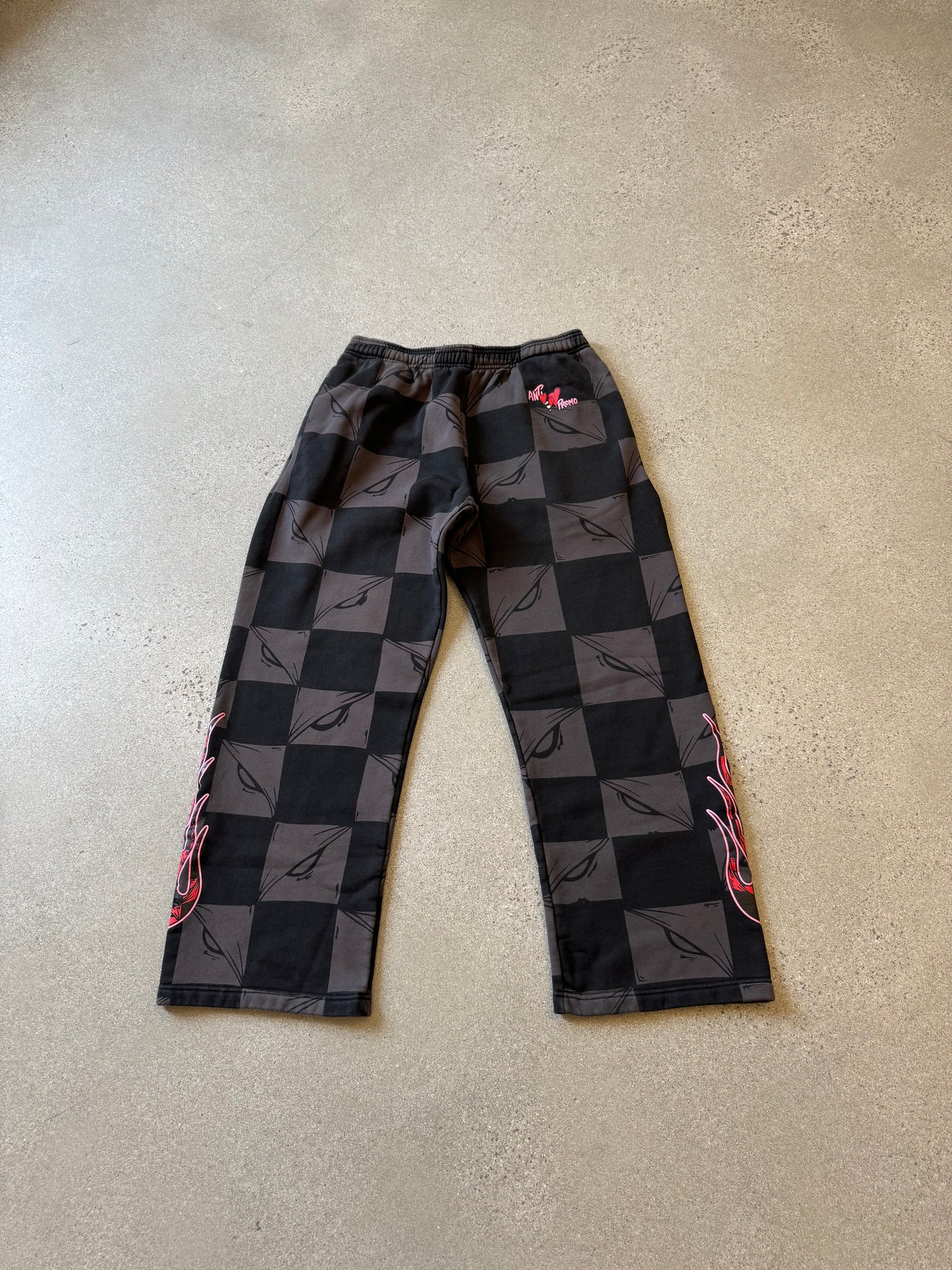 Matty Boy Anti Promo Flame Print 99 Eyes Sweatpants
