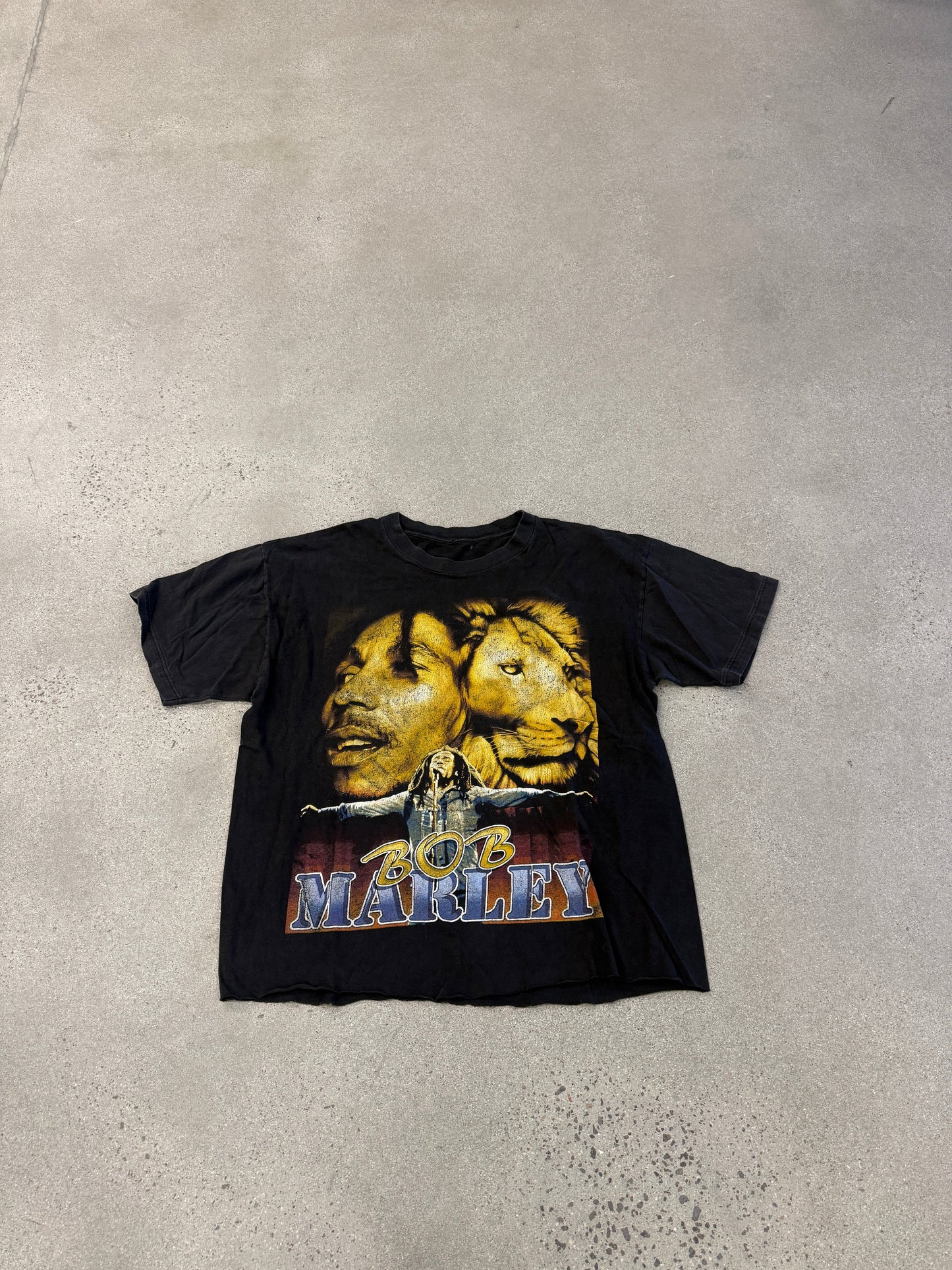 Vintage Bob Marley Catch a Fire Rap Tee